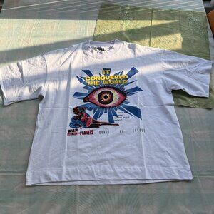 House of Errors White Vintage Print T-shirt